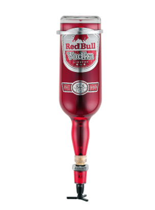 Red Bull Wodka Likör Gallone