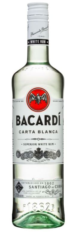 Rum Bacardi Superior weiss