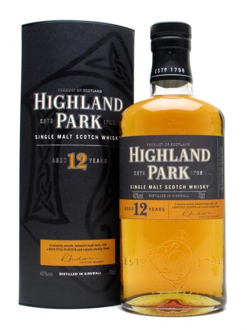 Whisky Highland Park Single Malt 12y.