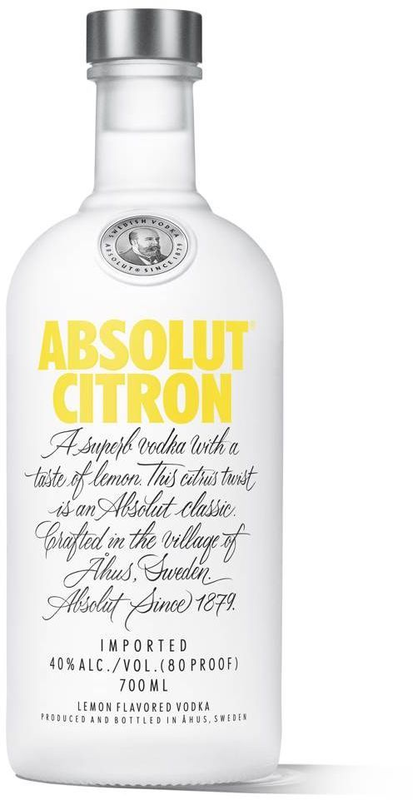 Wodka Absolut Citron