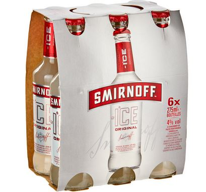 Wodka Smirnoff Ice 1x6er
