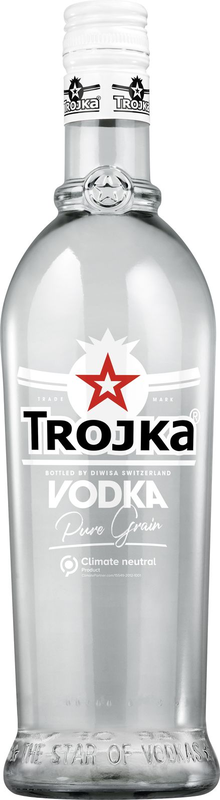 Wodka Trojka Pure Grain (Weiss)