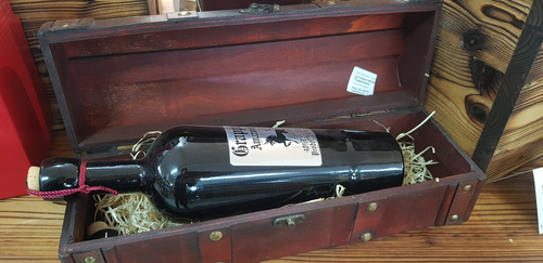 Grappa Amarone Im Holzkistli