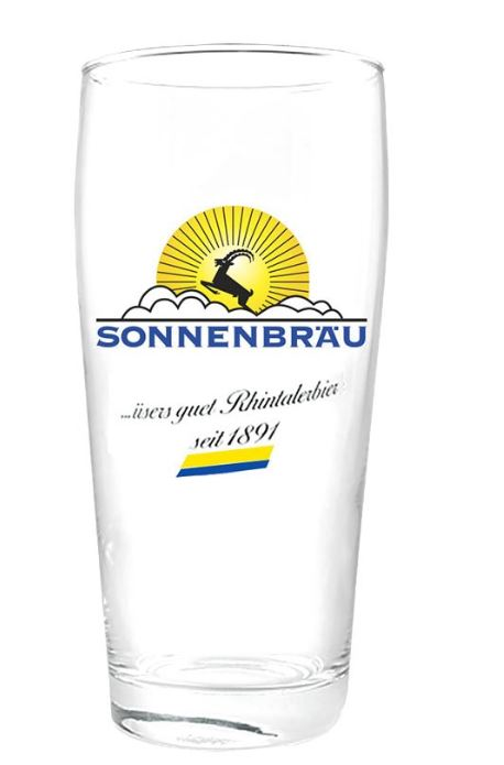 Sonnenbräu Becherglas Willy