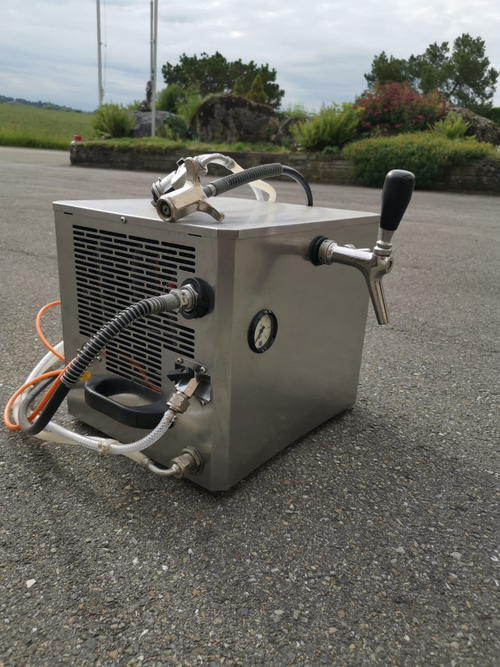 Durchlaufkühler 1 Hahnen klein K70 LV ohne Treibmittel