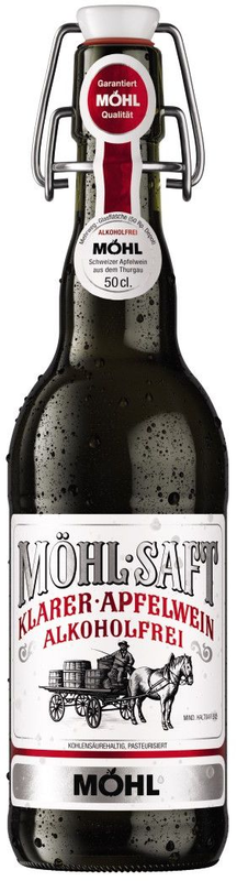 Möhl Saft klar alkoholfrei Bügel