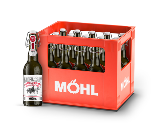 Möhl Saft klar alkoholfrei Bügel
