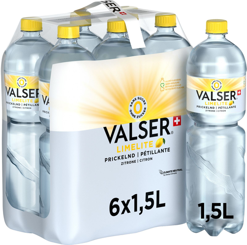 Valser Limelite Pet Schrumpfpackung