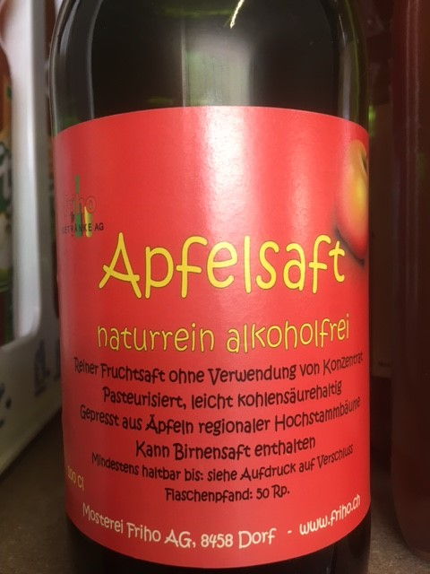 Fritschi Frido Apfelsaft