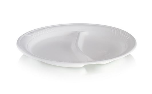 Teller 24cm Styropor 2 Teilig (Einzelpack à 50Stk.)