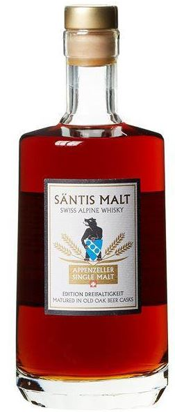 Whisky Appenzeller Säntis Malt Edt. Dreifaltigkeit (schwarz)