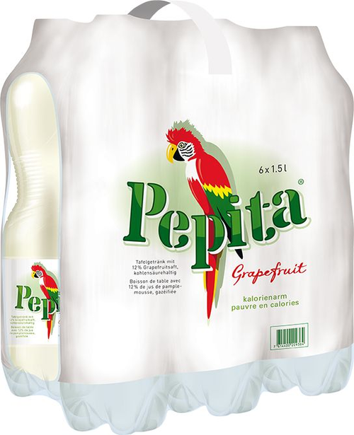 Pepita Grapefruit Zero Pet Schrumpfpackung
