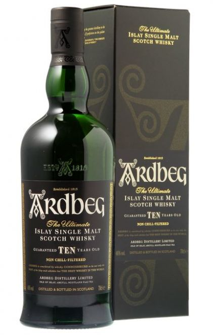 Whisky Ardbeg Single Malt Non Chill-Filtered 10 y.