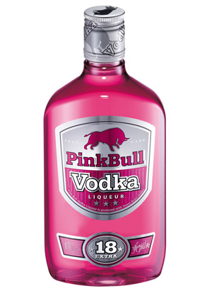 Pink Bull Wodka Likör Pet