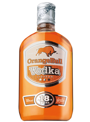 Orange Bull Wodka Likör Pet