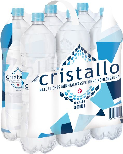 Cristallo blau Pet Schrumpfpackung