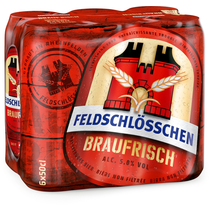 Feldschlösschen Braufrisch Dosen 1x6er