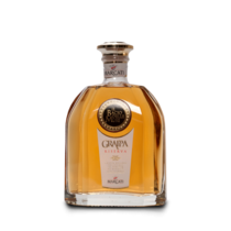 Grappa Riserva Italia il bacio delle muse"Marcati in Holzkistli"