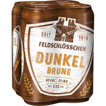 Feldschlösschen Dunkel Dose 4er EW