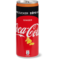 Coca Cola Zero Ginger Dosen