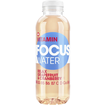 Focuswater Relax Grapefruit/Cranberry 4x6er PET
