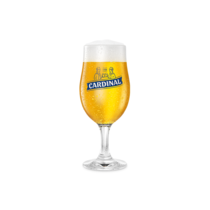 Cardinal Glas Tulpe