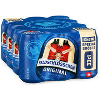 Feldschlösschen Lager Dosen 2x12er