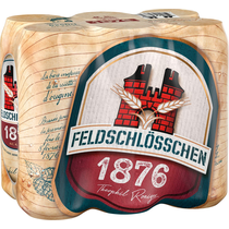 Feldschlösschen 1876 1x6er Dosen