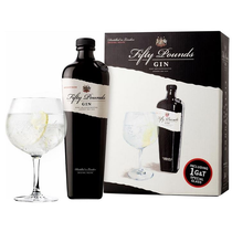 Fifty Pounds Gin Geschenkpackung mit 1 Gl