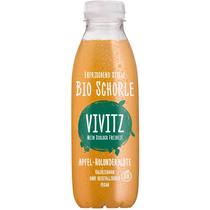 Vivitz Schorle Apfel Holunderblüte Bio Pet