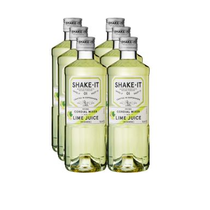 Shake-It Cordial Mixer Lime Juice 6er