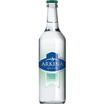 Arkina wenig Co2 grün Glas