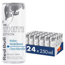 Red Bull White Edition Kokos-Heidelbeere Dosen 24er