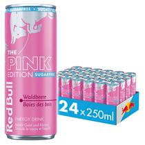 Red Bull Pink Edition Sugarfree Dosen 24er