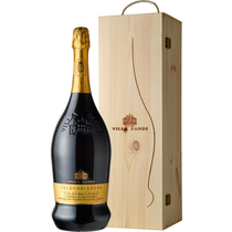 Prosecco DOCG Valdobbiadene Superiore Villa Sandi Extra Dry Magnum in Holzkiste