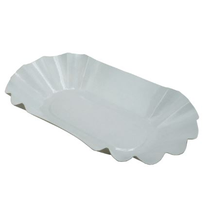 Pommes Schale 11 x19.5x3.20cm Einzelpack à 250 Stk.