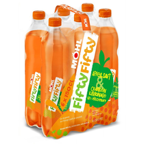 Fifty Fifty Apfel/Orange Pet Schrumpfpackung