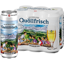 Appenzeller Quöllfrisch Alkoholfrei Dose 4x6er