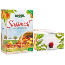 Most ab Presse Möhl Bag in Box