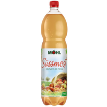 Most ab Presse Möhl Schrumpfpackung