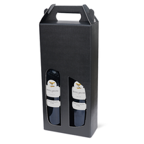 Geschenkträger 2er Schwarz