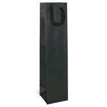 Geschenk Flaschentragetasche Schwarz