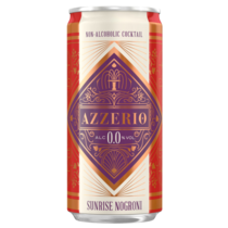 Azzerio Sunrise alkoholfreier Negroni 4x4er
