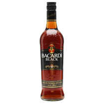 Rum Bacardi Carta Negra (Schwarz)