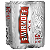 Wodka Smirnoff Ice Dosen 4er