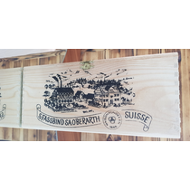 Holzkistli für 1x Fassbind Eau de Vie 75cl Flaschen