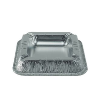 Aschenbecher Alu Einweg Einzelpack à 50 Stk.