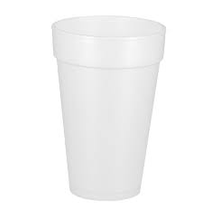 Styroporbecher  (Stange à 25 Stk.)