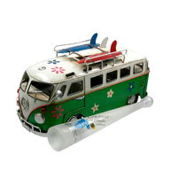 VW Bus Metall mit Grappa Barolo